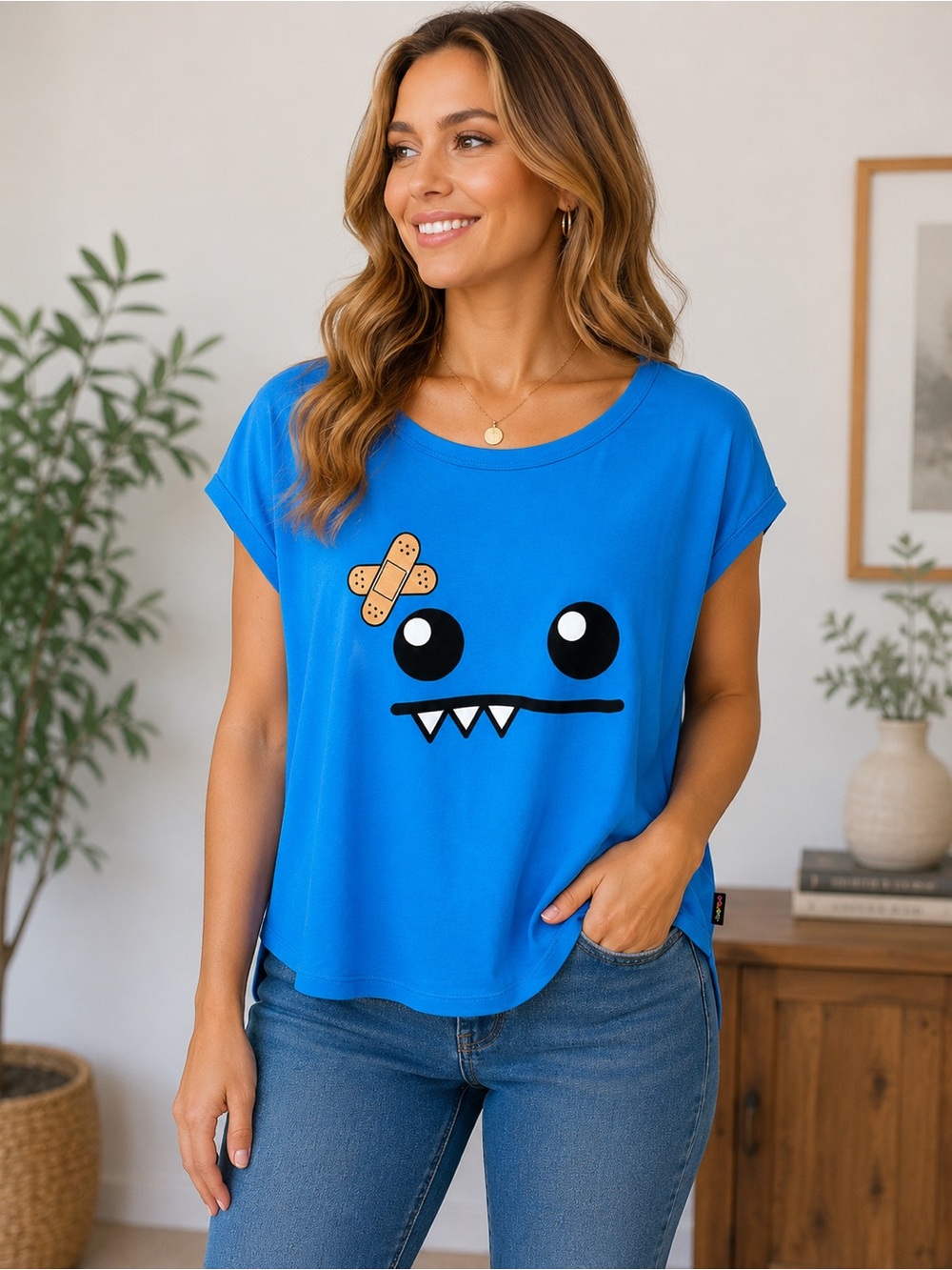 So So Happy x Iron Fist Ozzie Oversized Crop Tee M NWT Rare Y2K